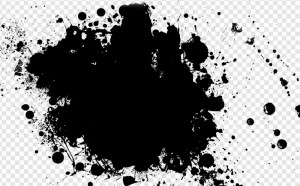 Black Splat PNG Transparent Images Download