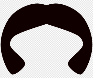 Black Wig PNG Transparent Images Download