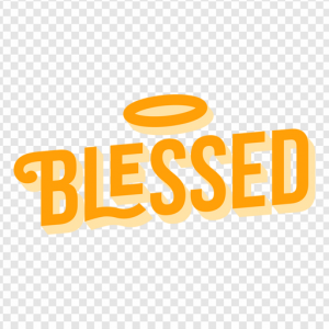 Blessed PNG Transparent Images Download