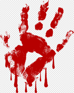 Blood Hand PNG Transparent Images Download
