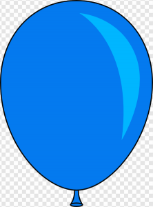 Blue Balloon PNG Transparent Images Download