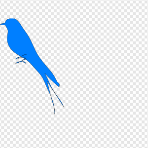Blue Bird PNG Transparent Images Download