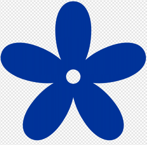 Blue Flower PNG Transparent Images Download