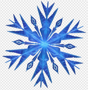 Blue Snowflakes PNG Transparent Images Download