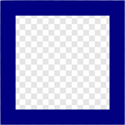Blue Square PNG Transparent Images Download