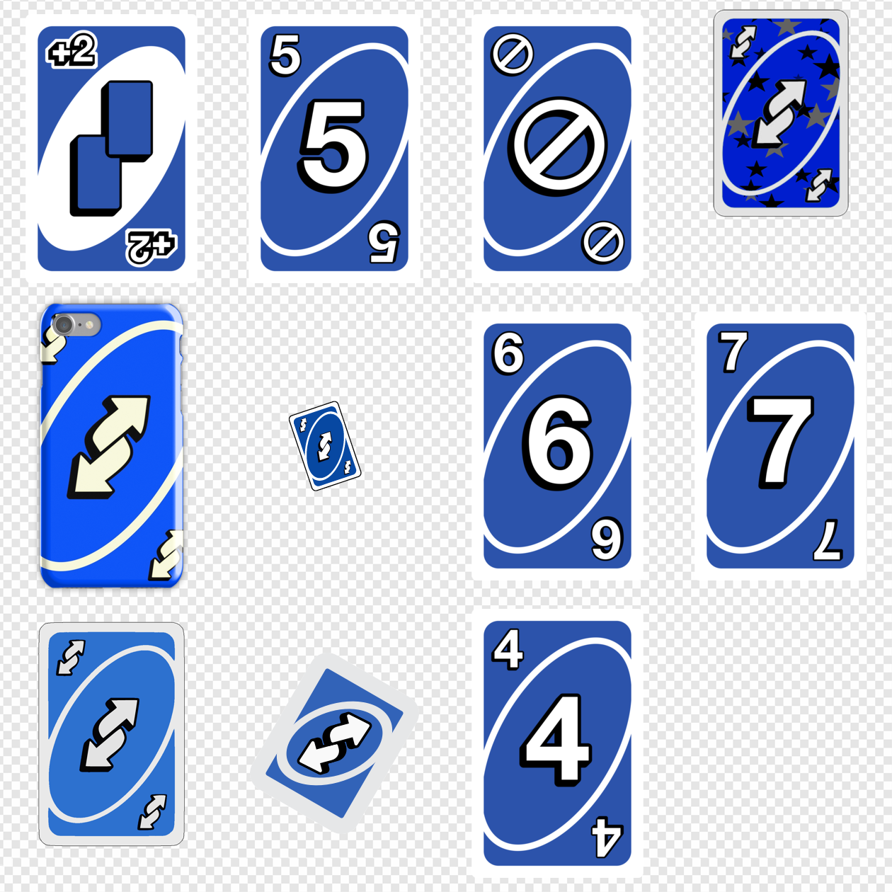 Reverse Uno PNG Images Transparent Free Download