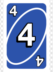 Blue Uno Reverse Card PNG Transparent Images Download