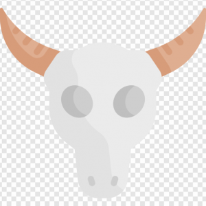 Bull Skull PNG Transparent Images Download