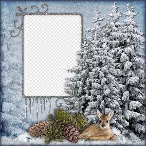 Winter Frame PNG Transparent Images Download