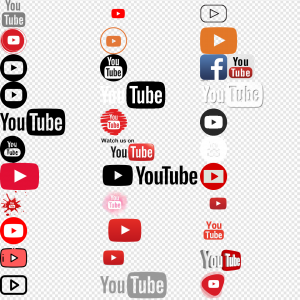 Youtube Logo PNG Transparent Images Download