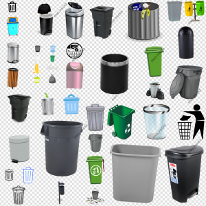 Trash Can PNG Transparent Images Download
