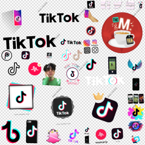 TikTok PNG Transparent Images Download