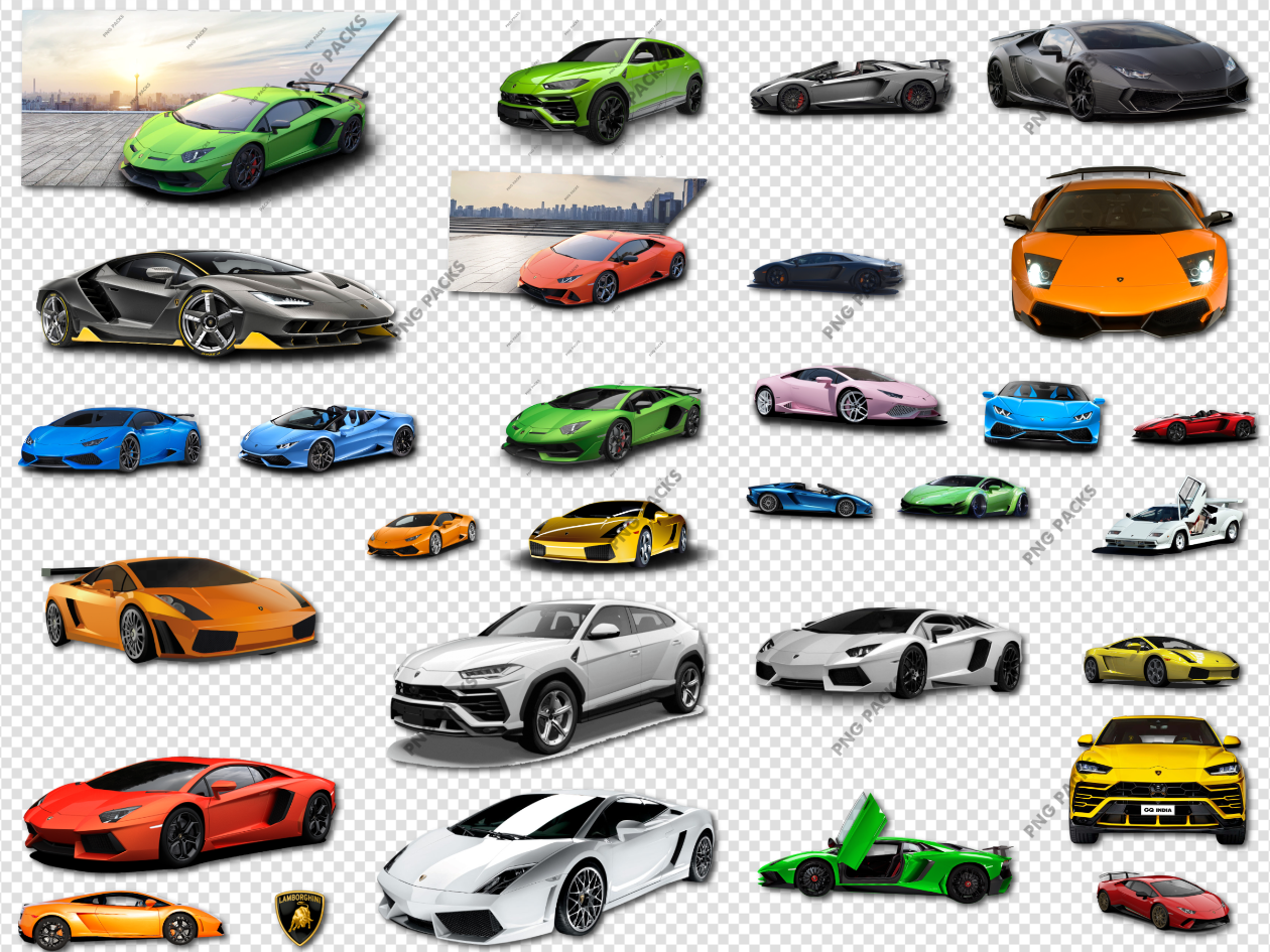 Lamborghini PNG Transparent Images Download - PNG Packs