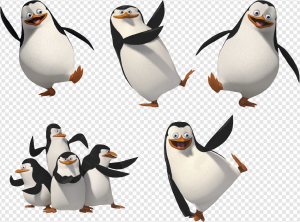 Madagascar Penguins PNG Transparent Images Download