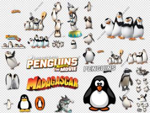 Madagascar Penguins PNG Transparent Images Download