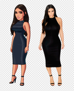 Kim Kardashian PNG Transparent Images Download