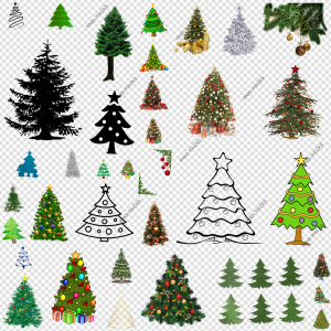 Christmas Tree PNG Transparent Images Download