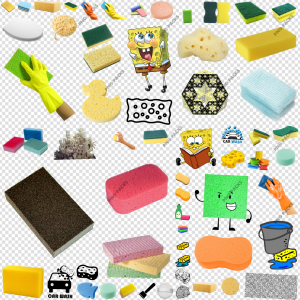 Sponge PNG Transparent Images Download