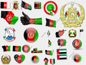 Afghanistan Flag PNG Transparent Images Download