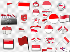 Indonesia Flag PNG Transparent Images Download