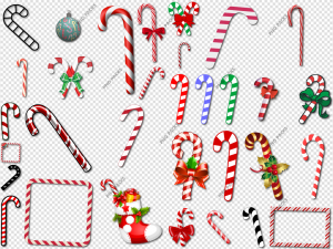 Candy Cane PNG Transparent Images Download