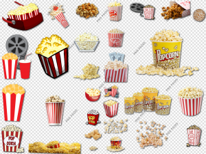 Popcorn PNG Transparent Images Download