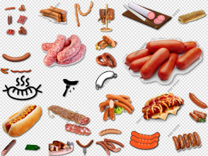 Sausage PNG Transparent Images Download