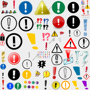 Exclamation Mark PNG Transparent Images Download