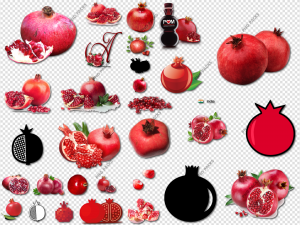 Pomegranate PNG Transparent Images Download