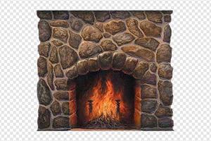 Fireplace PNG Transparent Images Download