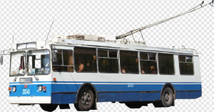 Trolleybus PNG Transparent Images Download