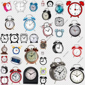 Alarm Clock PNG Transparent Images Download